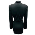 Load image into Gallery viewer, Moschino Couture Black Jersey Wrap Blazer / Jacket
