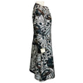 Load image into Gallery viewer, Marni Light Blue / Grey Multi Floral Printed Flared Midi Dress
