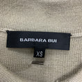 Load image into Gallery viewer, Barbara Bui Green Short Sleeved Collared Wool and Silk Knit Sweater
