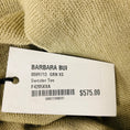 Load image into Gallery viewer, Barbara Bui Green Short Sleeved Collared Wool and Silk Knit Sweater
