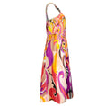 Load image into Gallery viewer, Etro Magenta Multi 2021 Grace Printed Sleeveless Cotton Midi Dress
