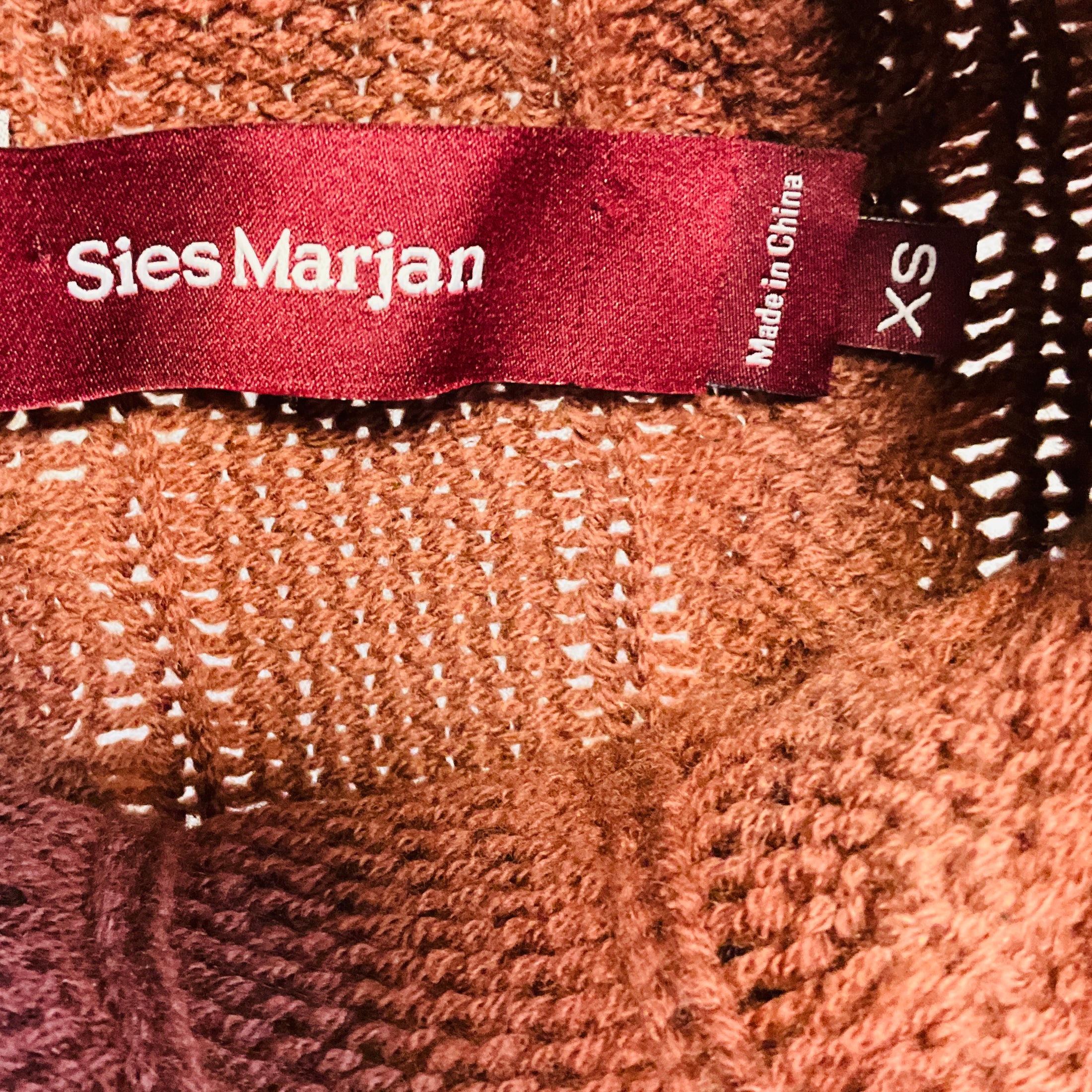 Sies Marjan Ivory / Yellow Multi Maren Printed Cable Turtleneck Sweater