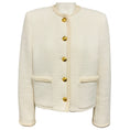 Load image into Gallery viewer, Nili Lotan Ivory Tweed Romy Cropped Jacket
