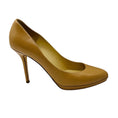 Load image into Gallery viewer, Jimmy Choo Beige Classic Round Toe Leather Pumps
