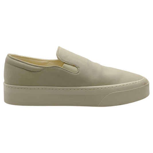The Row Latte Canvas Marie H Slip On Sneakers