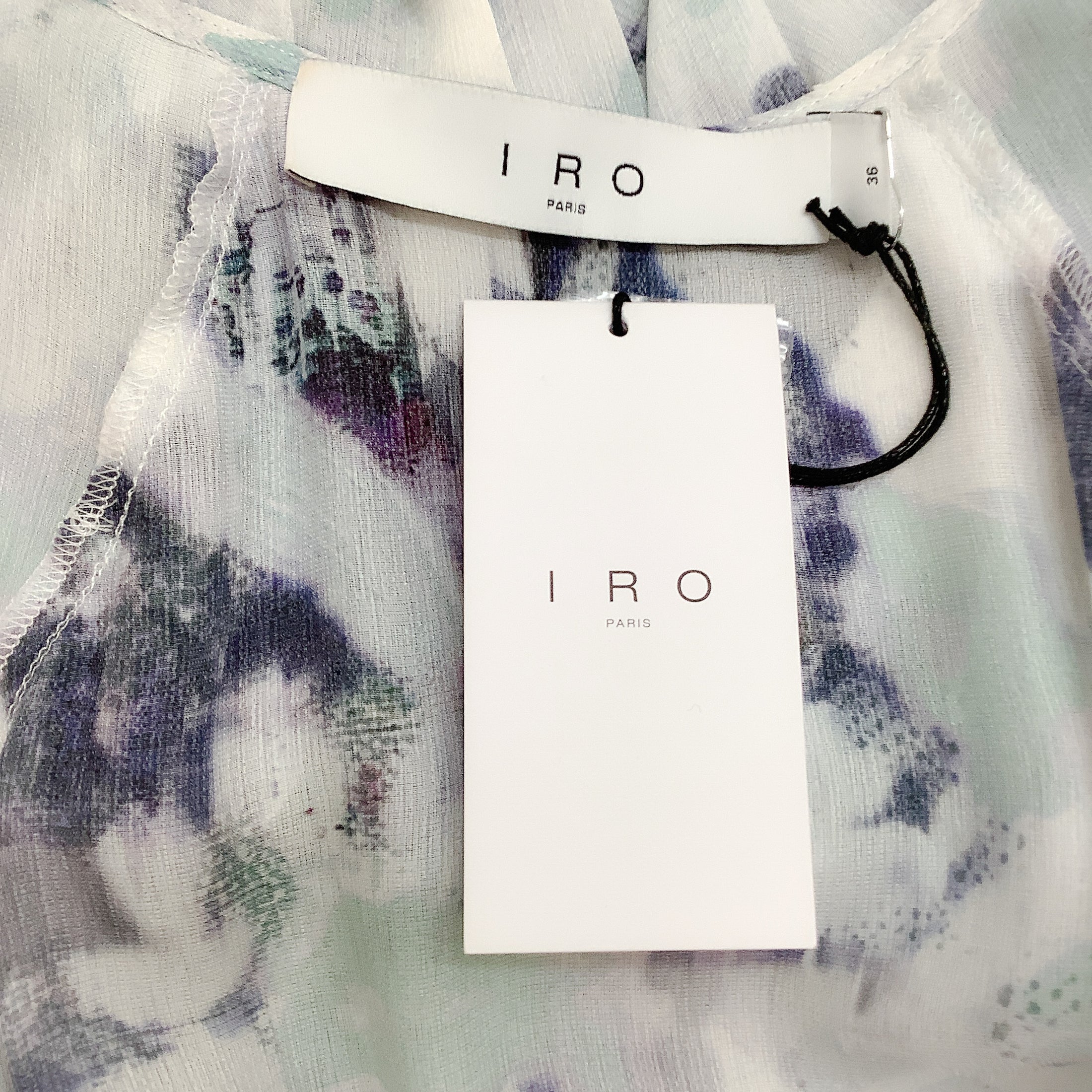 Iro Green / Purple Odine Dress