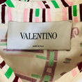Load image into Gallery viewer, Valentino Ivory / Green Multi Printed Short Sleeved Cotton Midi Dress
