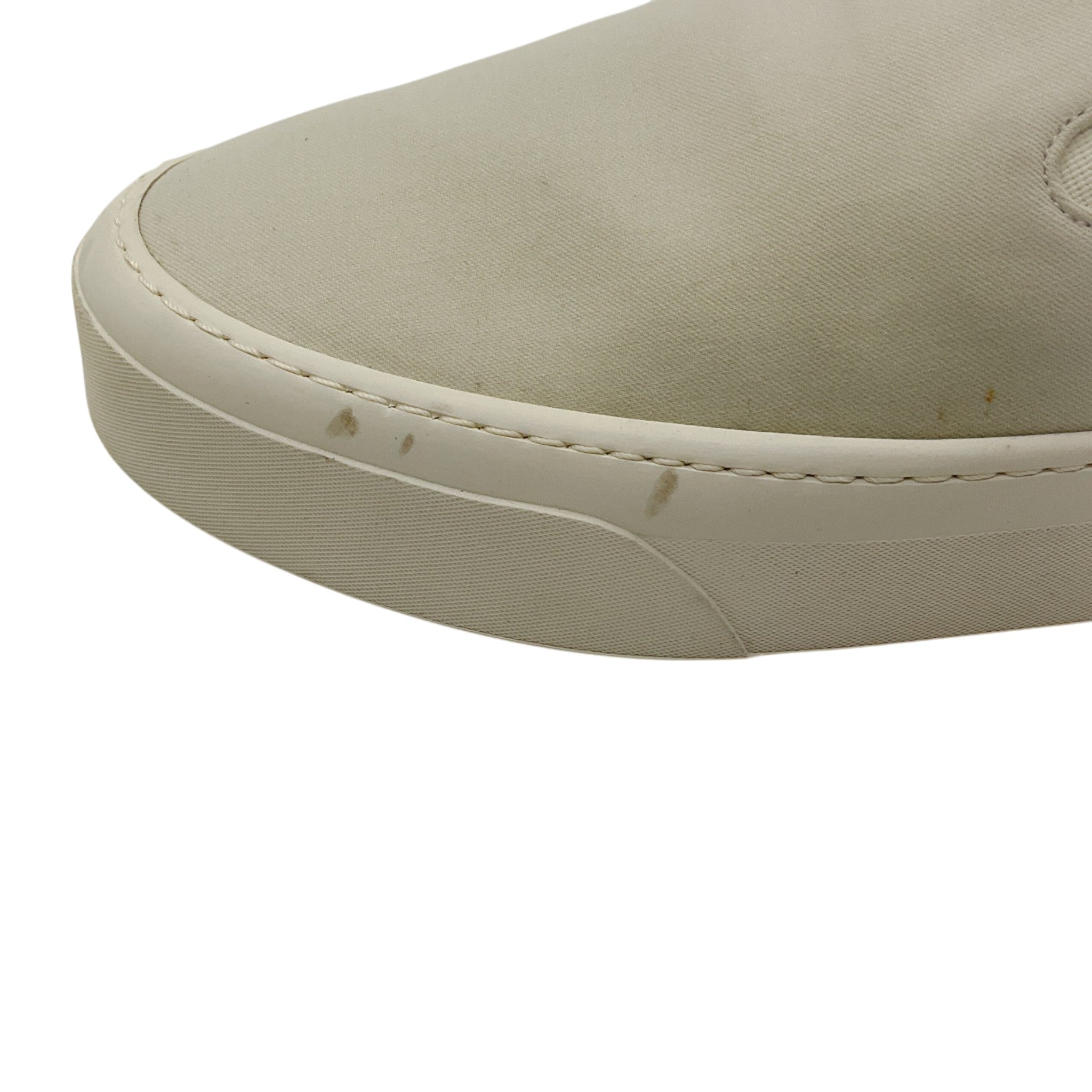 The Row Latte Canvas Marie H Slip On Sneakers