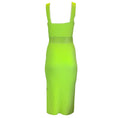 Load image into Gallery viewer, Jonathan Simkhai Lime Green Sleeveless Viscose Knit Loren Dress
