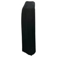 Load image into Gallery viewer, Lafayette 148 New York Black Fringed Silk Maxi Skirt
