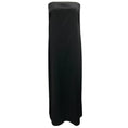 Load image into Gallery viewer, CO Black Strapless Wool Stretch Maxi Dress
