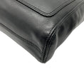 Load image into Gallery viewer, Chanel Black Leather Small Deca Coco Mark Tote with Bakelite Chain Handles
