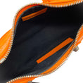 Load image into Gallery viewer, Balenciaga Orange Croc Embossed Leather Le Cagole XS Shoulder Bag
