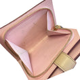 Load image into Gallery viewer, Fendi Beige Leather Bi Fold Wallet with Single Stud
