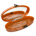 Load image into Gallery viewer, Edie Parker Terracotta Acrylic Edie Solid Clutch
