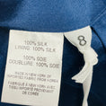 Load image into Gallery viewer, Alejandra Alonso Rojas Abel Blue Silk Blazer Jacket
