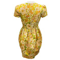 Load image into Gallery viewer, Zimmermann Yellow / Green / Orange / Gold Metallic Short Sleeved Floral Shimmer Mini Dress
