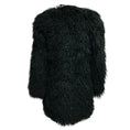 Load image into Gallery viewer, Retrofete Black Mongolian Lamb Fur Coat
