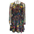 Load image into Gallery viewer, Missoni Black Multi Printed Open Back Silk Dress
