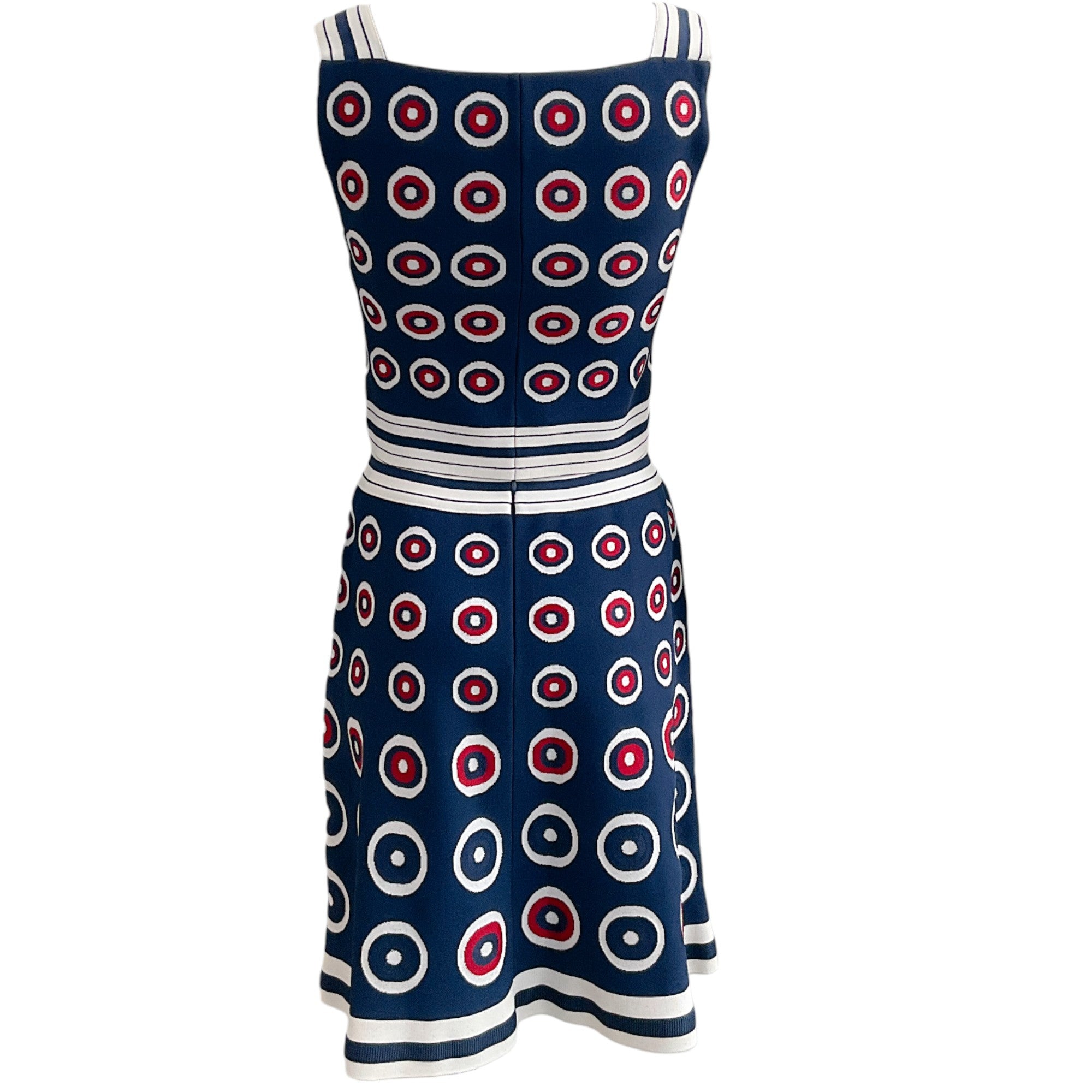 Alaia Red / White / Blue Top and Skirt Set