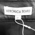 Load image into Gallery viewer, Veronica Beard Black Lamb Leather Renzo Pant
