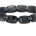 Load image into Gallery viewer, Prada Black Acrylic Link Belt

