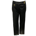 Load image into Gallery viewer, Veronica Beard Black Lamb Leather Renzo Pant
