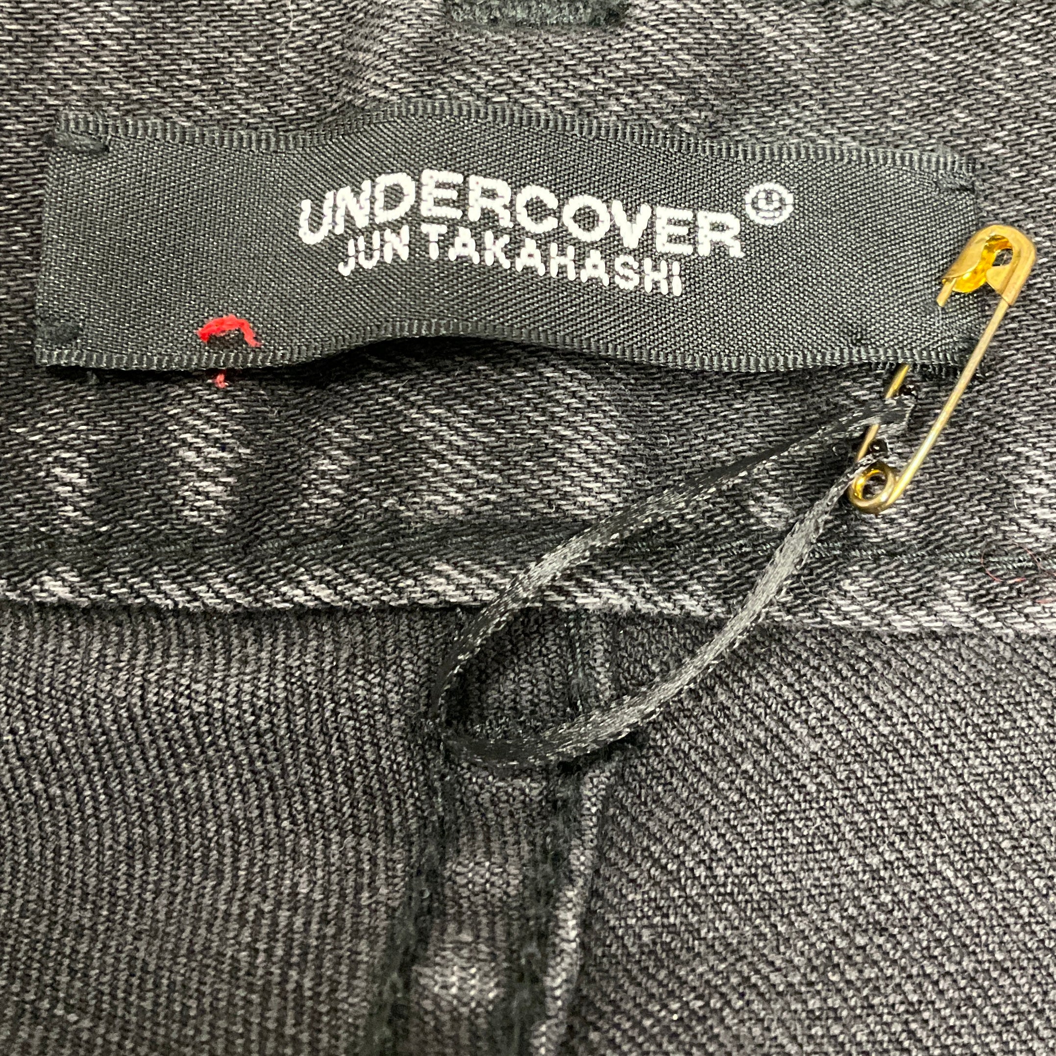 Undercover Black 2023 Rhinestone Embellished Denim Jeans