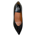 Load image into Gallery viewer, Laurence Dacade Black Leather Vivette 85 Pumps with Silver Studs
