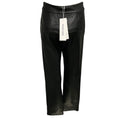 Load image into Gallery viewer, Veronica Beard Black Lamb Leather Renzo Pant
