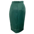 Load image into Gallery viewer, Prada Green Cotton Twill Pencil Skirt
