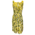 Load image into Gallery viewer, Jason Wu Green Multi Printed Sleeveless Silk Dress
