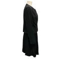 Load image into Gallery viewer, Valentino Black Wool Crepe Jacket and Skirt Two-Piece Set
