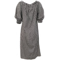 Load image into Gallery viewer, Brunello Cucinelli Navy / White Striped Dress
