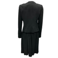 Load image into Gallery viewer, Valentino Black Wool Crepe Jacket and Skirt Two-Piece Set
