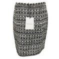 Load image into Gallery viewer, Alessandra Rich Black / White Sequin Tweed Mini Skirt
