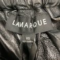 Load image into Gallery viewer, Lamarque Black Yaren Lamb Leather Pants
