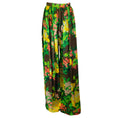 Load image into Gallery viewer, Richard Quinn Brown Multi Floral Printed Silk Pants / Trousers
