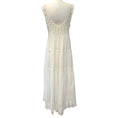 Load image into Gallery viewer, THE GREAT. White Eyelet Crochet The Soleil Maxi Dress
