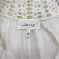 Load image into Gallery viewer, THE GREAT. White Eyelet Crochet The Soleil Maxi Dress
