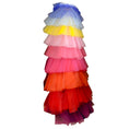 Load image into Gallery viewer, Carolina Herrera Multicolored Multi Tiered Tulle Maxi Skirt
