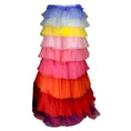 Load image into Gallery viewer, Carolina Herrera Multicolored Multi Tiered Tulle Maxi Skirt
