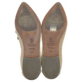 Load image into Gallery viewer, Brunello Cucinelli Taupe Suede Pointed Toe Loafers with Monili
