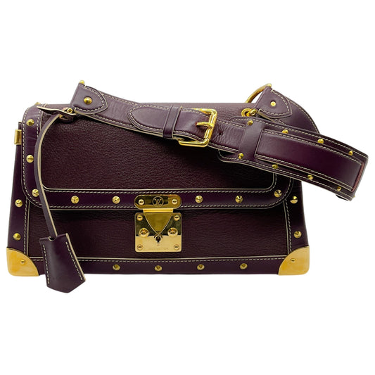 Louis Vuitton Purple Goatskin Suhali Le Talentueux Shoulder Bag
