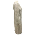 Load image into Gallery viewer, Naeem Khan Gold / Silver Metallic Sequined Cocktail Dress
