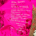 Load image into Gallery viewer, Imp of the Roses Light Brown / Pink Pandora Rose Print Genuine Nappa Leo Leather Jacket with Silk Lining
