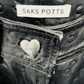 Load image into Gallery viewer, Saks Potts Black Lamb Leather Rosita Pants
