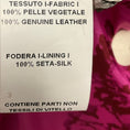 Load image into Gallery viewer, Imp of the Roses Light Brown / Pink Pandora Rose Print Genuine Nappa Leo Leather Jacket with Silk Lining
