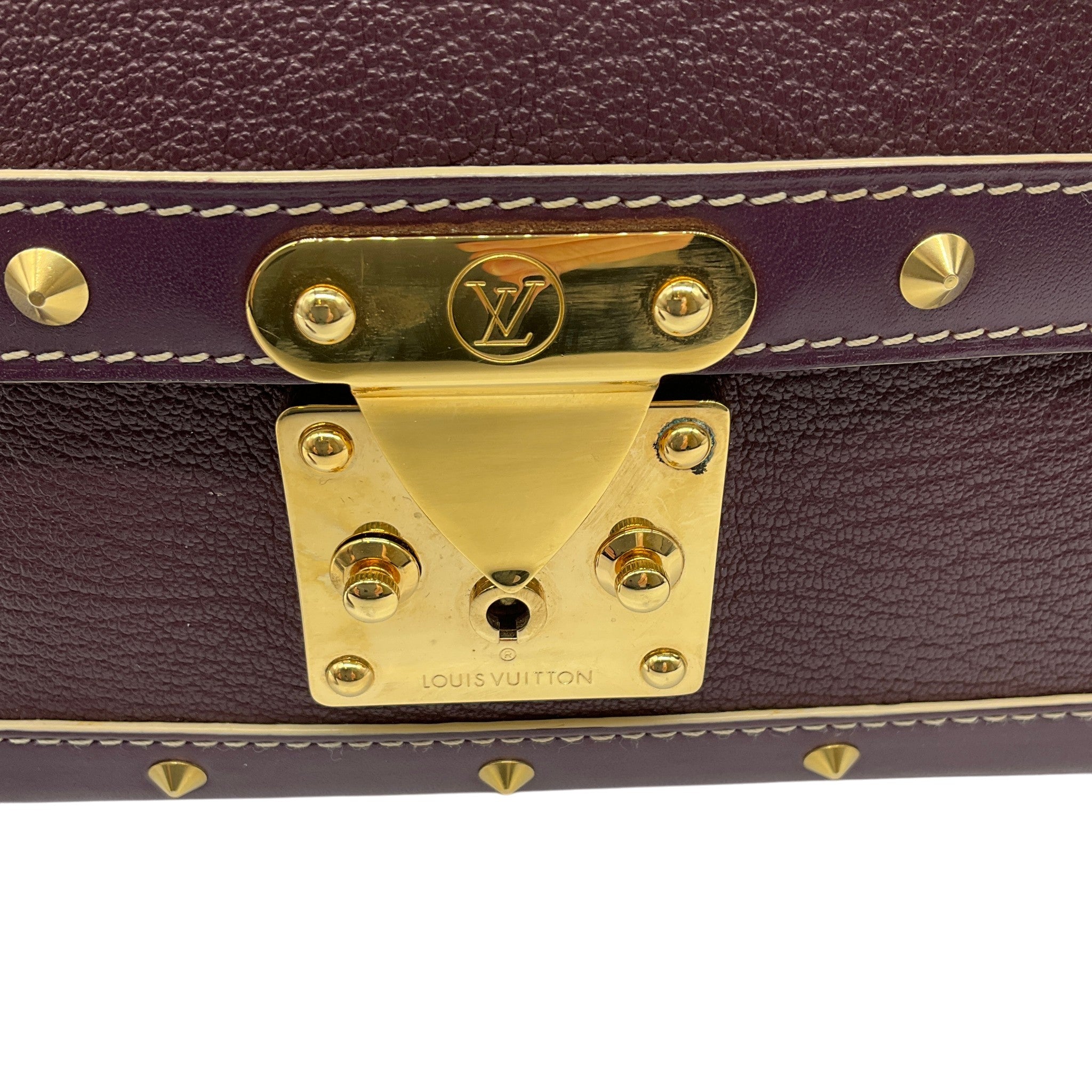 Louis Vuitton Purple Goatskin Suhali Le Talentueux Shoulder Bag