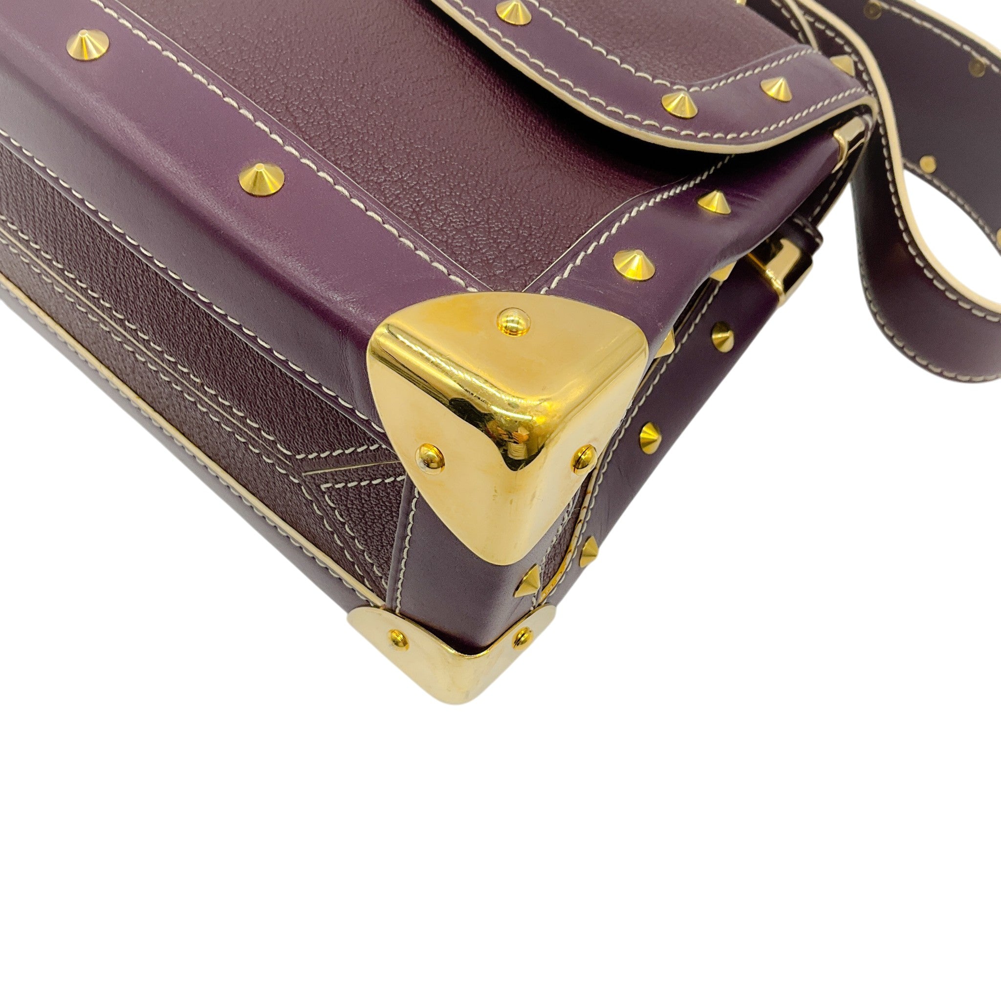 Louis Vuitton Purple Goatskin Suhali Le Talentueux Shoulder Bag